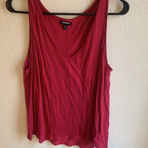 Pink express tank top size large - Picture 3 of 3